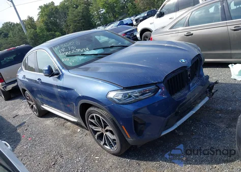 2022 BMW X4 xDrive30I z USA, uszkodzony, nr VIN 5UX33DT09N9K21010